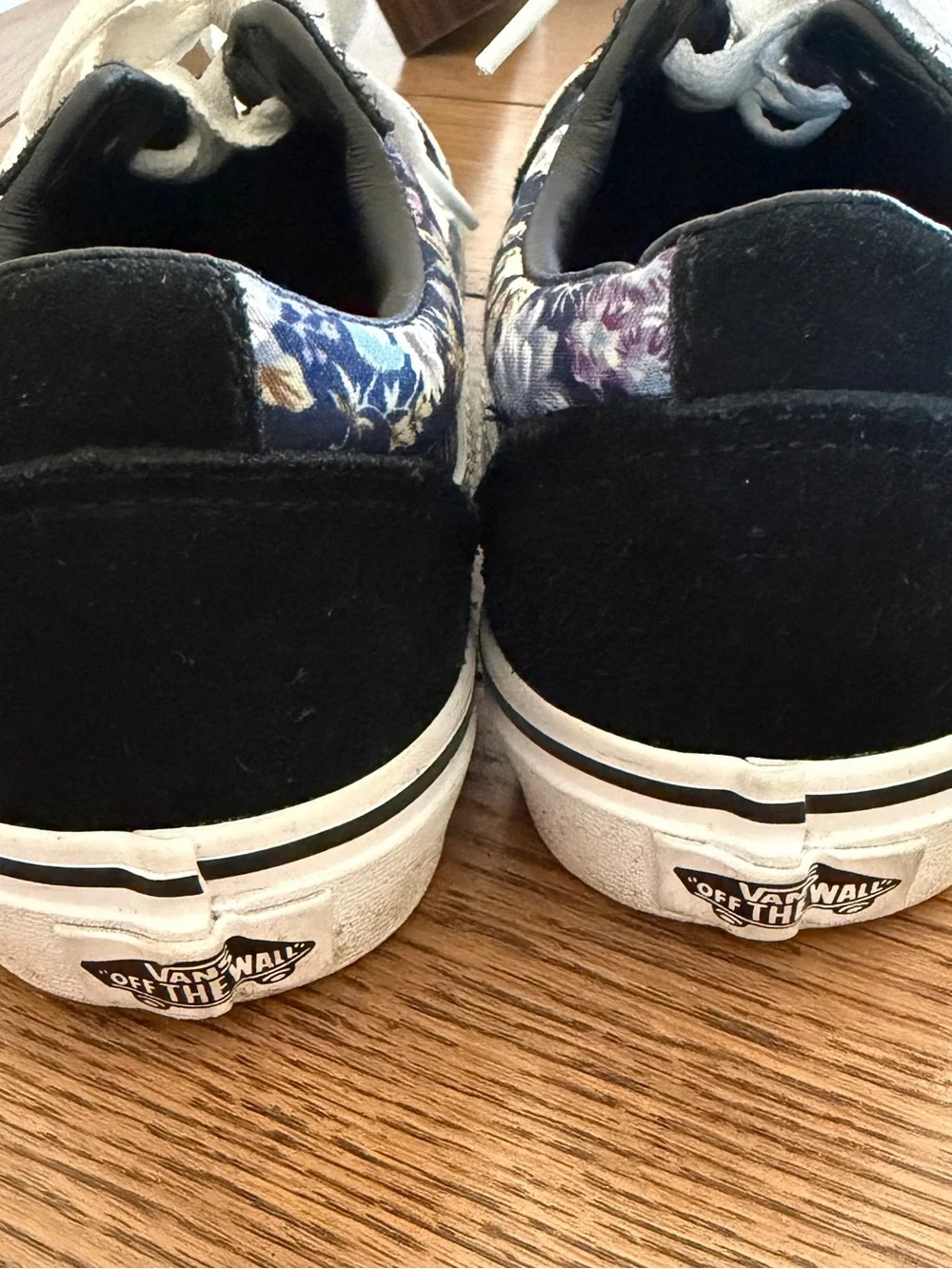 Vans Kids Black & Navy Floral Old Skool Lace-Up Sneakers